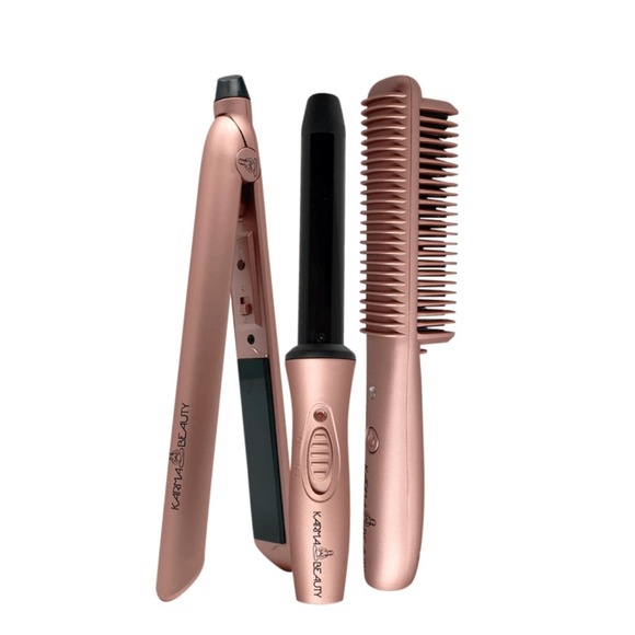 KARMA BEAUTY 3-PIECE HAIR TOOL TRAVEL SET - Picture 2 of 3
